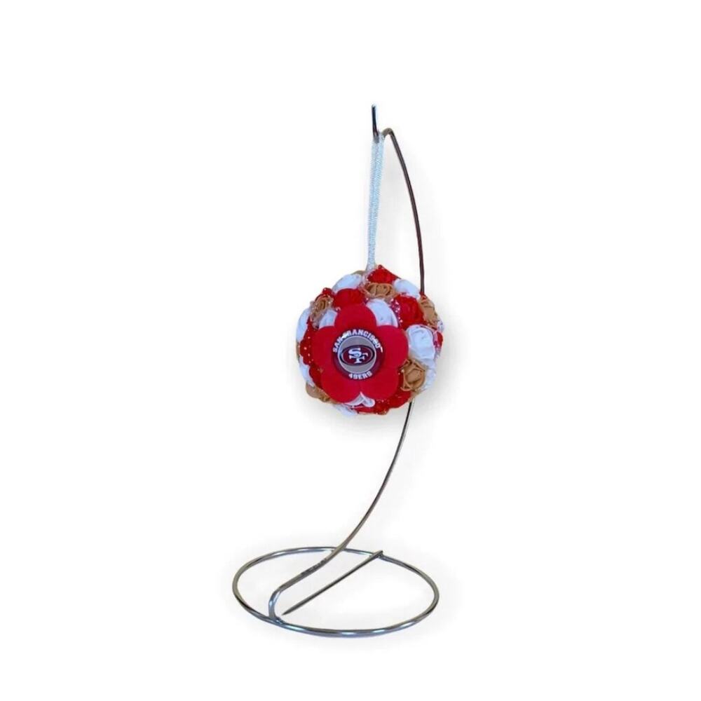 Handmade niner 49er ornament